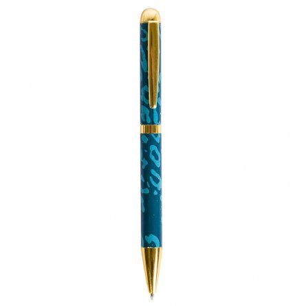 Ручка подарочная шариковая Alingar, 1,0 мм, синяя, поворотный металлический корпус, цвет ассорти, картонная упаковка фото 3