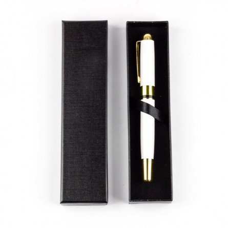 Ручка подарочная шариковая Alingar, 1,0 мм, синяя, круглый, цветной, металлический корпус, подарочная упаковка фото 3
